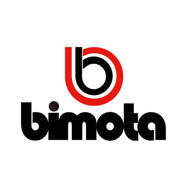 bimota logo stacked with red/black b on black bimota