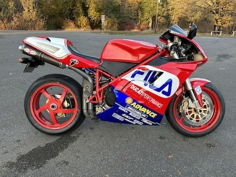 1999 Ducati 748 in Fila livery