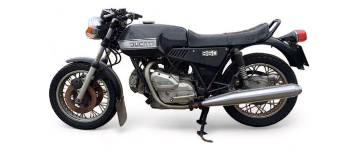 1975 Ducati GTS black
