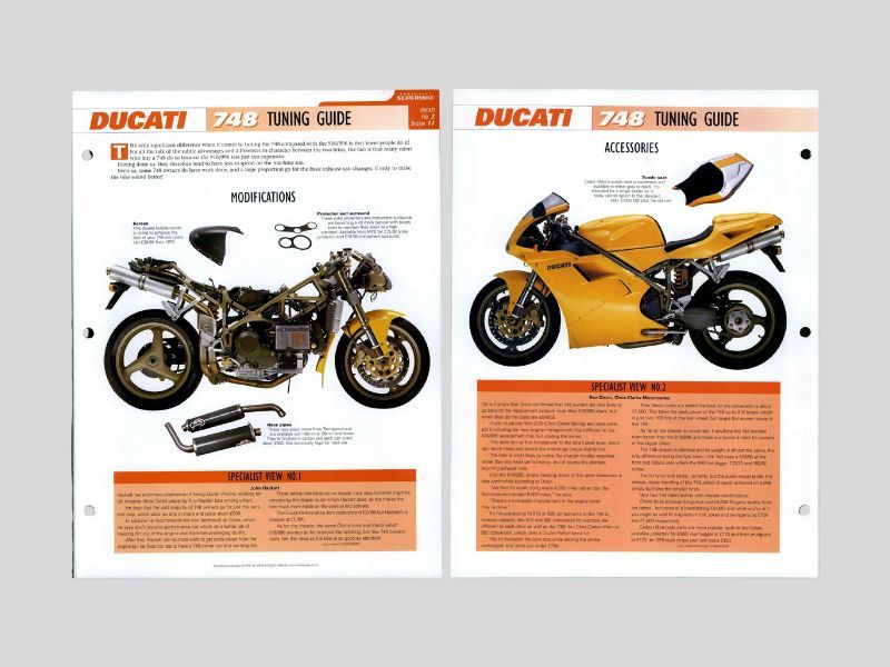 Ducati 748 Tuning Guide