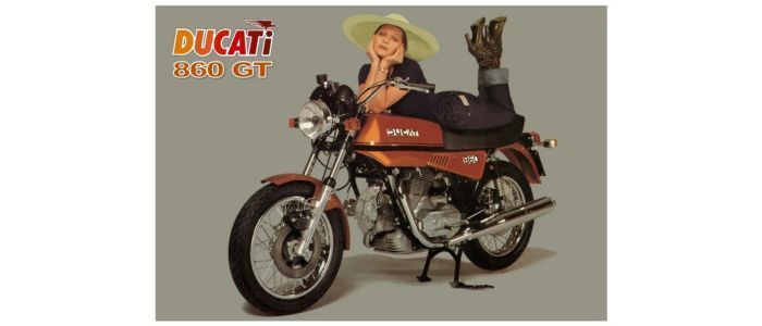 ducati 860 GT sales brochure